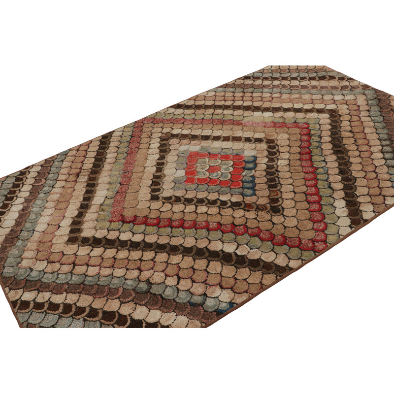 One-of-a-Kind Rectangle 4’4”x7’1” Area Rug