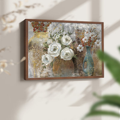 Vessels and Blooms Spice - Reproduction encadrée - Restickable
