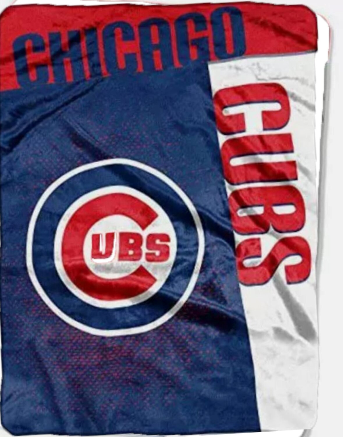 CHICAGO CUBS NORTHWEST W FLAG BLANKET