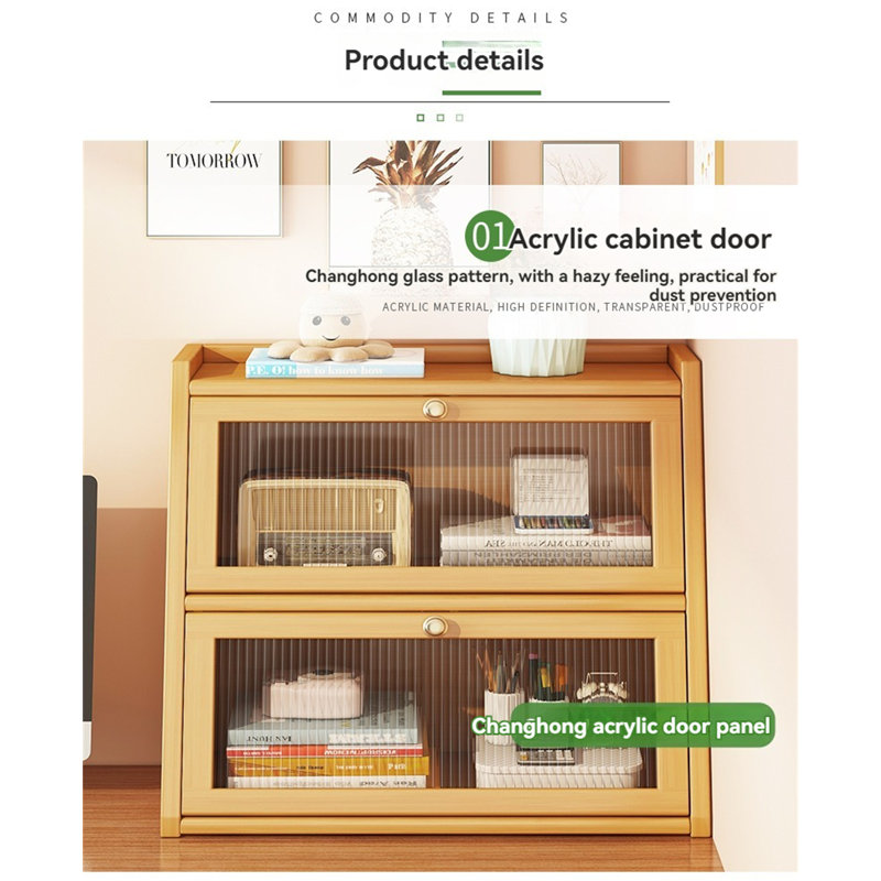 Organisateur de bureau en bois manufacturé