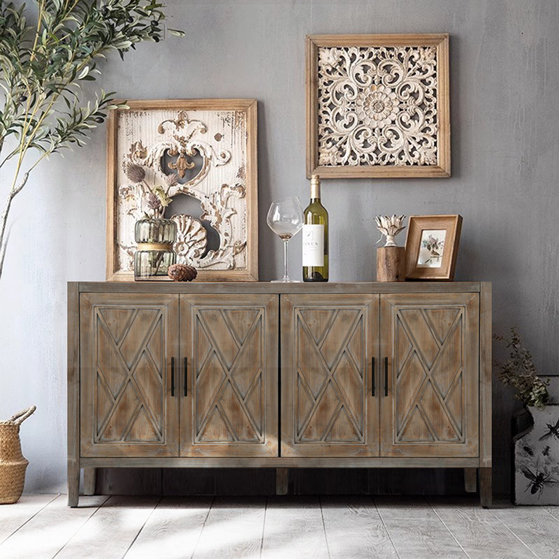 59.8'' Sideboard, Brown