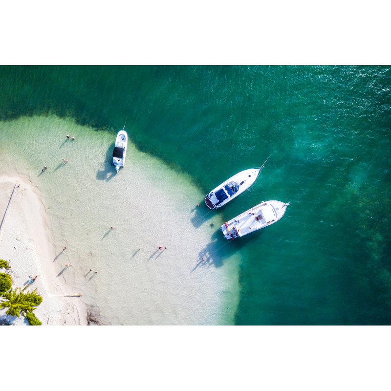 Tropical Beach by Leo Patrizi - Wrapped Canvas Print, 61cm H x 91cm W