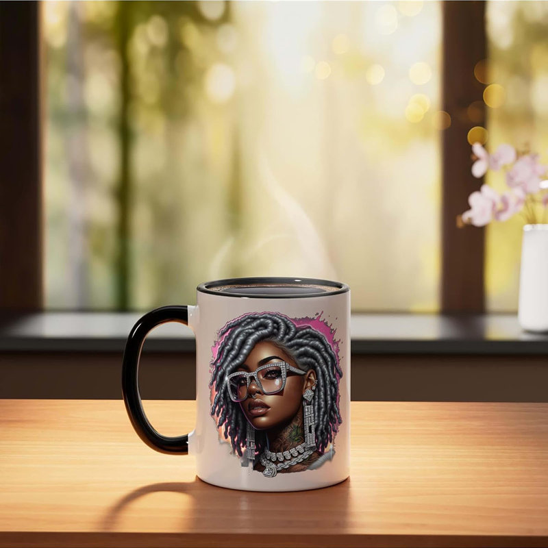 Ceramic Coffee Mug, Black