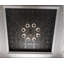 2 pi X 2 pi Carreau de plafond noir à coller