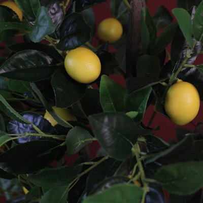 150cm Faux Lemon Tree in Planter
