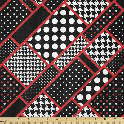 Derald Polka Dots and Houndstooth Multi-Purpose Fabric