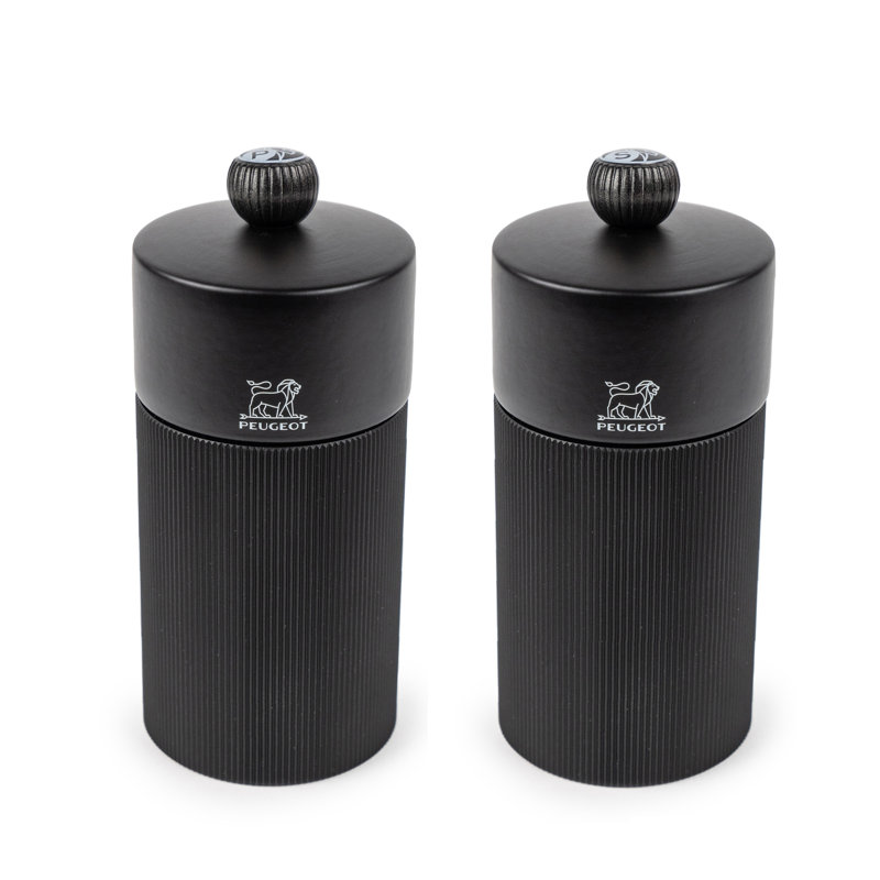 Peugeot Saveurs, Night Chic - Set of Salt & Pepper Mills