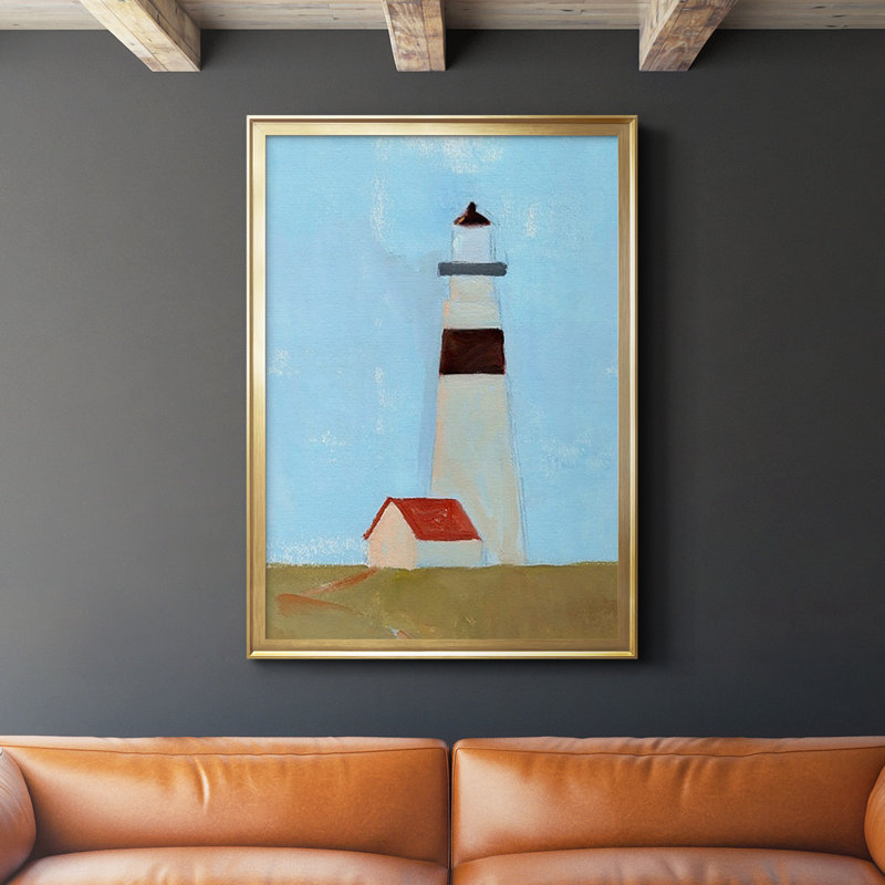 Lookout Point II - reproduction de cadre photo, Or, H 42,5 po x l 30,5 po x P 1 po