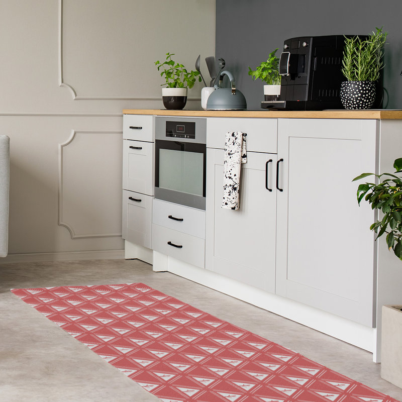 Chenille Geometric Indoor Rug, Runner 2'5" x 8'