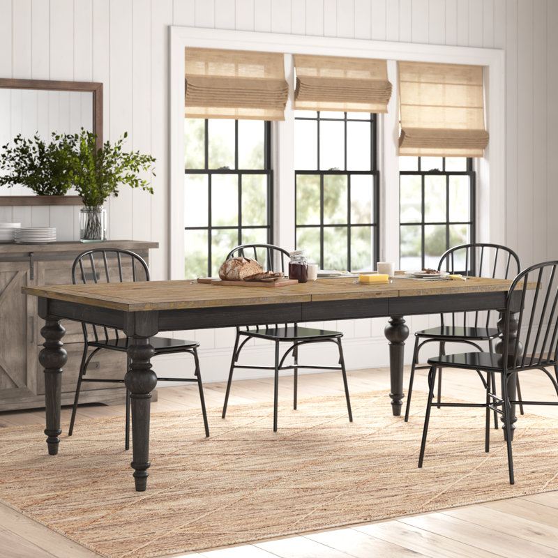 Bauer Extendable Pine Dining Table