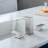 Widespread 2-handle Bathroom Faucet with Drain Assembly-73819512