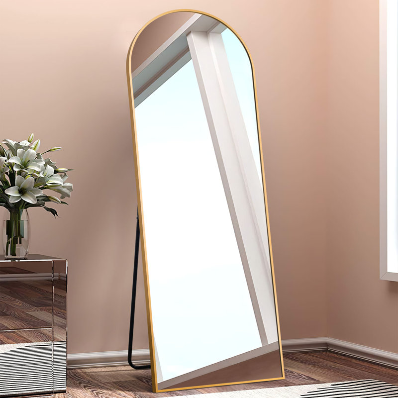 Miroir pleine grandeur Clouchete, Or