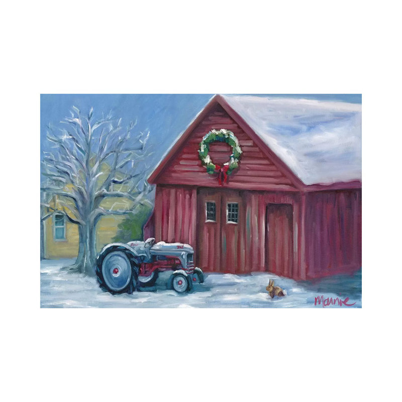 Fresh Snow by Marnie Bourque - Wrapped Canvas Print, 20.32 cm H x 30.48 cm W