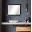 Miroir avec tablette en verre Ebern Designs-888060345