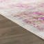 Tapis intérieur oriental ivoire / rose Abbate-555820160