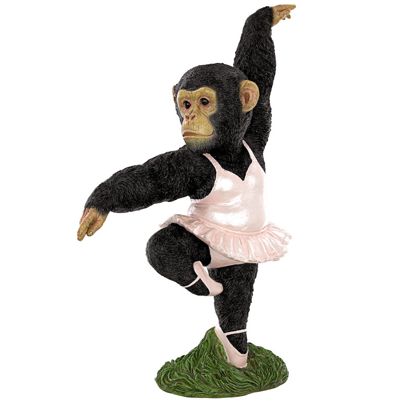 Monkey Ballet Dancer Figurine
