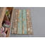 Tapis neutres, tapis anatoliens, tapis rétro, petits tapis verts de 1,8 pi x 3,1 pi, tapis turcs