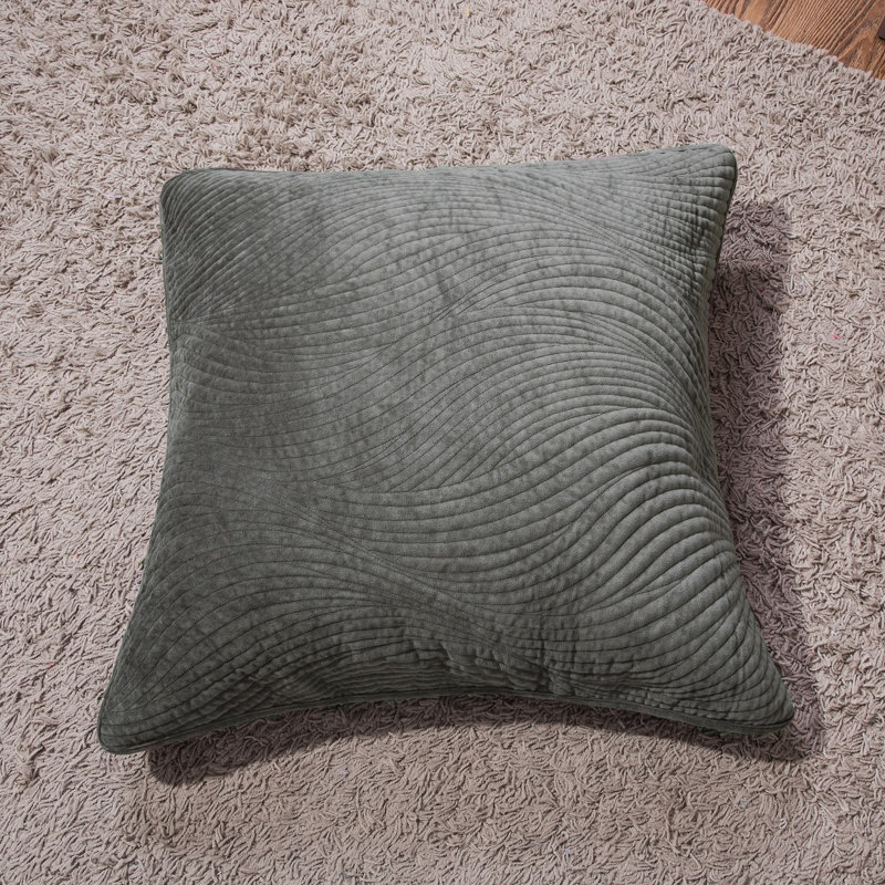 Velvet Reversible Pillow Cover, Dark Brown
