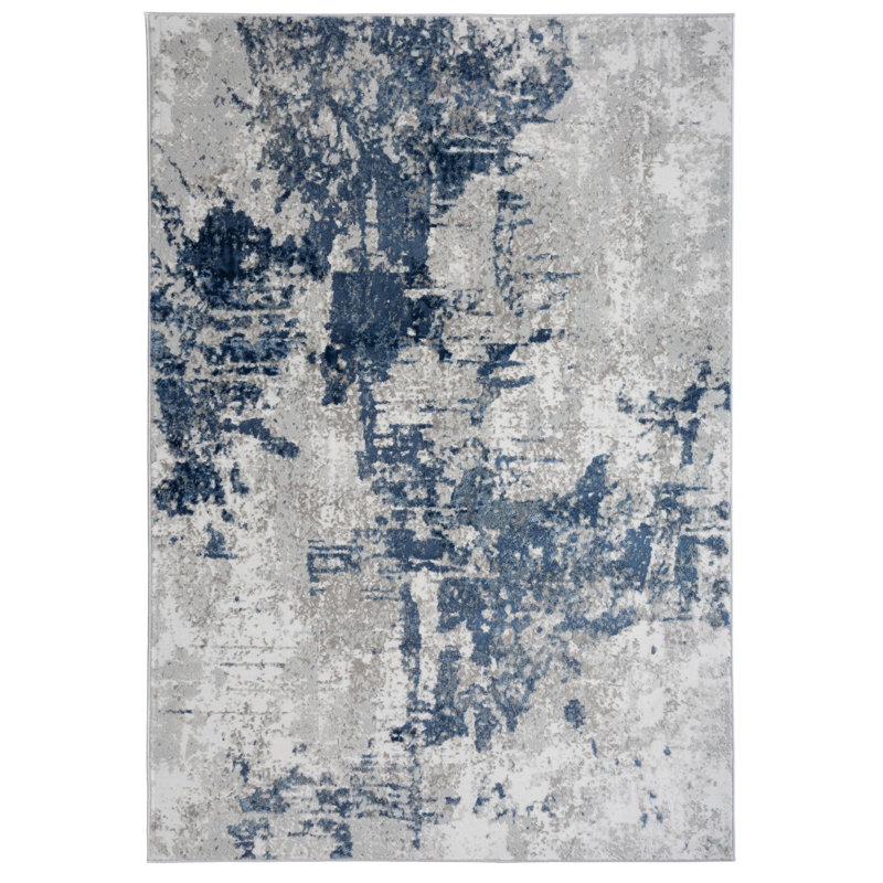 Elerte Abstract Indoor Rug, Rectangle 7'8" x 10'8"