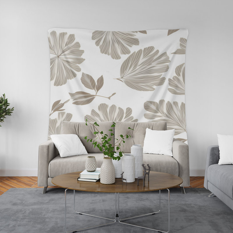 Tapisserie murale, H 80 po x l 68 po
