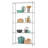  Basics Ecostorage® 5-tier Nsf 36"x14"x72" Wire Shelving Rack / Chrome-959771104