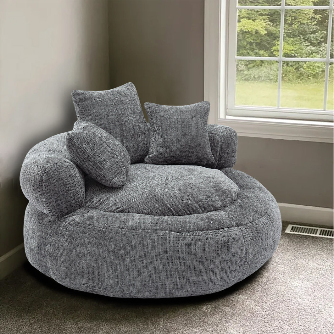 Isabelle Max™ Memory Foam Bean Bag Chair for Kids, People Dog