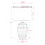 Lampe de table standard Kendra