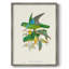Lime & CeruleanParrots II, reproduction encadrée - bois massif-1741003356