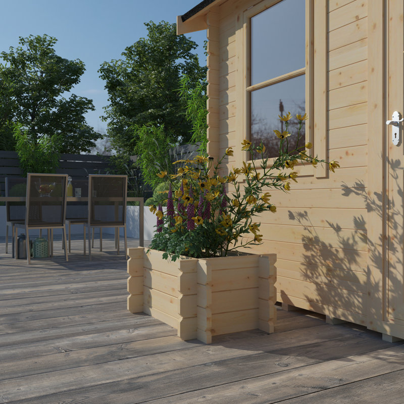 Wood Elevated Planter
