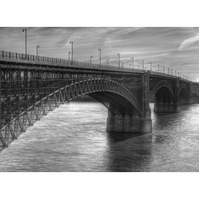 St. Louis Bridg Print by Chelsea Art Studio