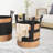 Gracie Oaks Decorative Floor Storage Basket With Handles
