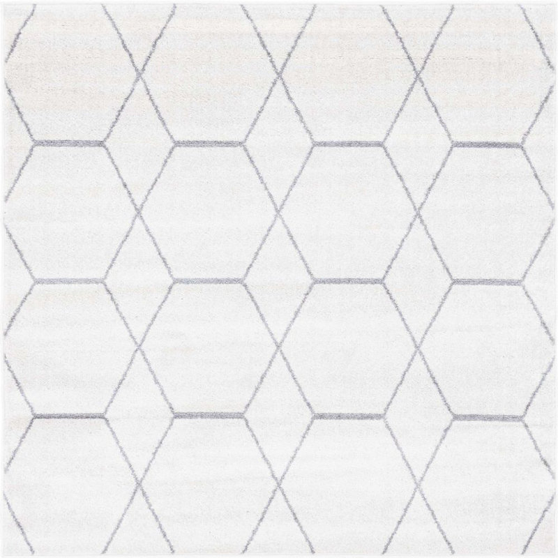 Tellaro Abstract Indoor Rug, Square 5'