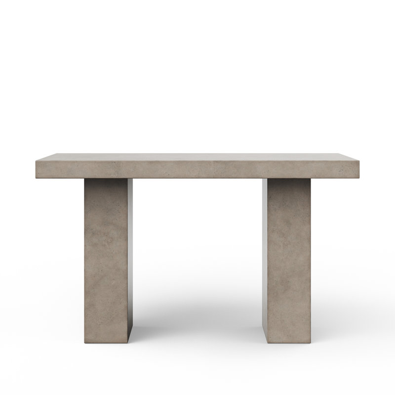 Table de salle à manger Kareen, Gris foncé, Table de bar (hauteur 41,75 po), L 70,75 po x l 35,5 po