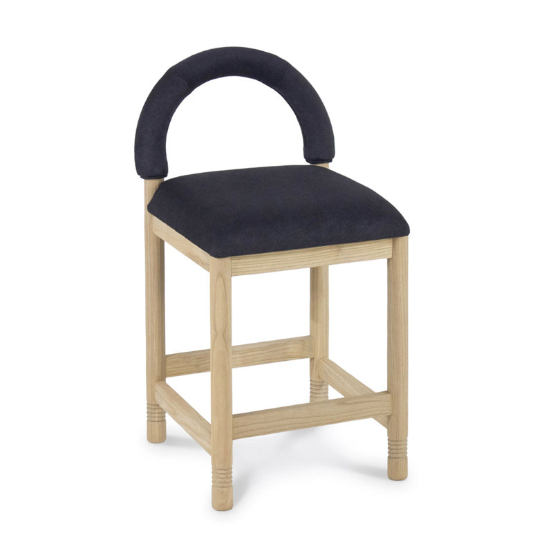 Heidi Boucle Bar & Counter Stool, Charcoal
