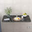 Black Folding Wall-Mounted Drop-Leaf Table