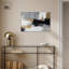 Toile dorée sur gris, art moderne noir et blanc par Art Remedy-104433922-104433919