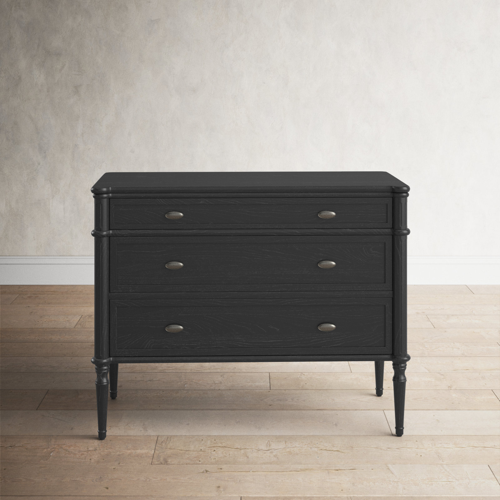 Susie 44'' W 3-Drawer Dresser - Timeless Design