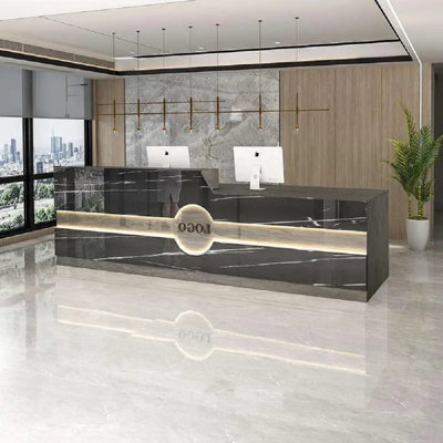 Chloette L-Shaped Executive Desk