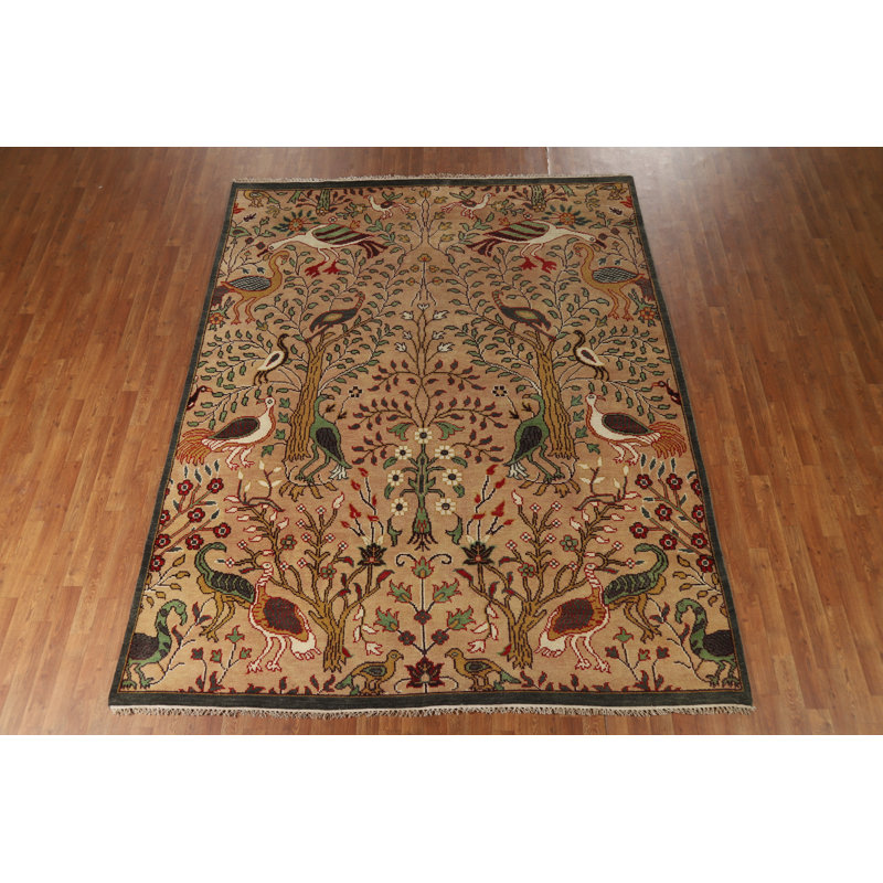 Animals Design Ziegler Oriental Area Rug