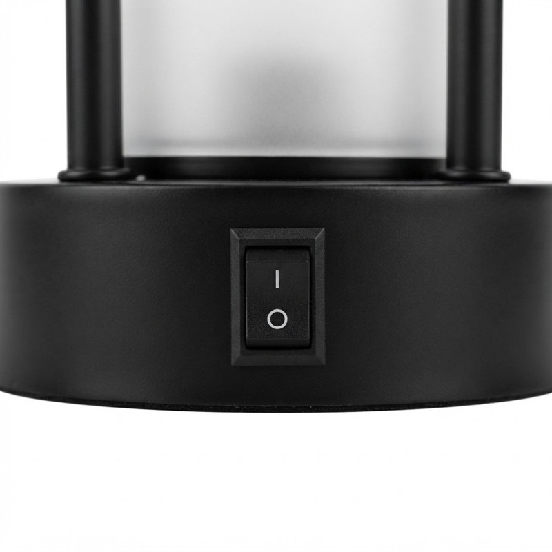 Lampes de table industrielles en métal de 61 cm (24 po) avec veilleuse et ports USB, ensemble de 2