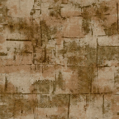 Italian Block Design 33' L x 21" W Textured Wallpaper Roll