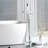 Floor Waterfall Faucet with Diverter-102491316