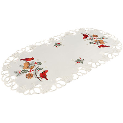 Red Cardinal Table Runner (14"x27")