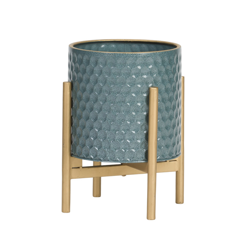 Pot à fleurs Rhys Mid Century, H 12 po x l 9,5 po x P 9,5 po