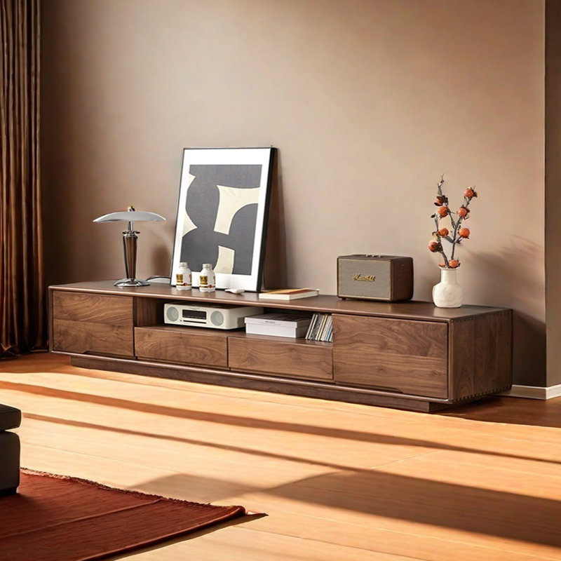 TV Stand with Open Storage