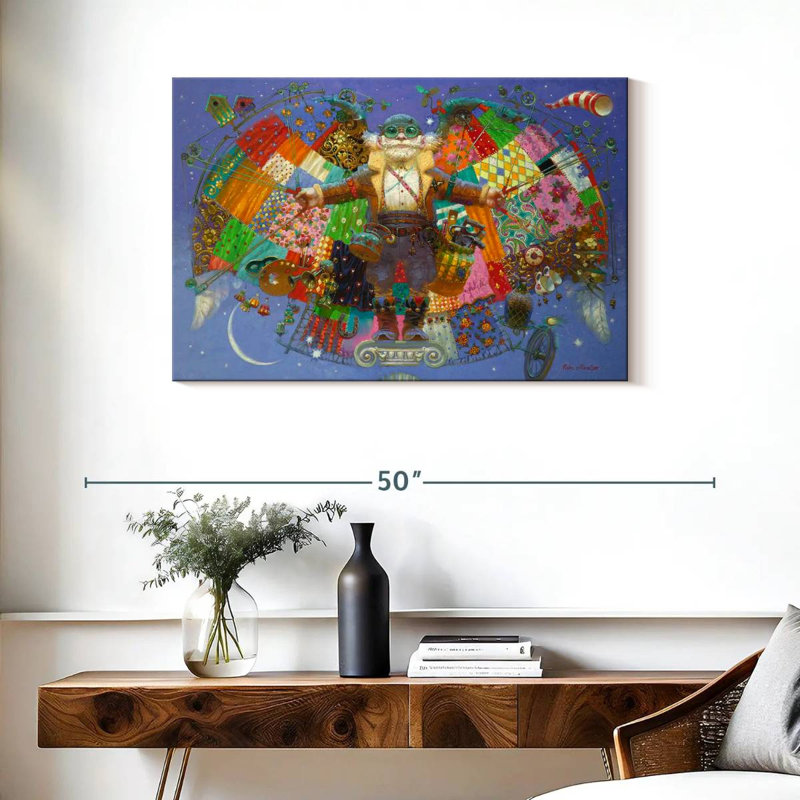 Optimist, 24" H x 36" W