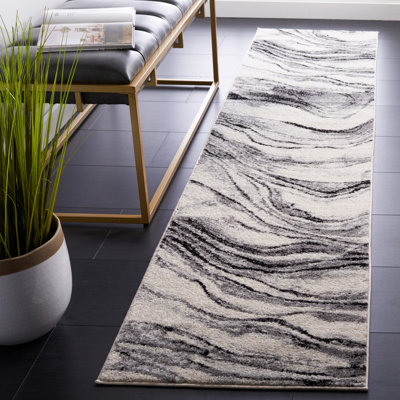Shelvia Performance Abstract Rug