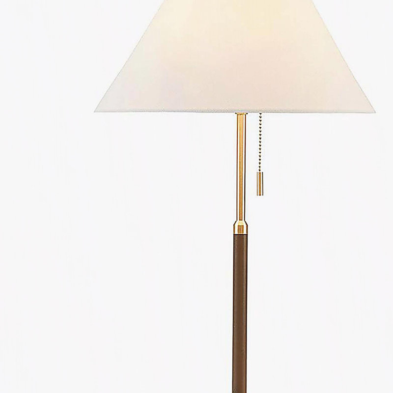Two Tone Pull-chain Table Lamp