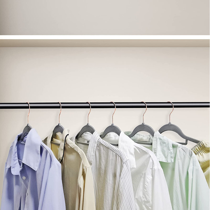 Velvet Non-Slip Standard Hanger for Dress/Shirt/Sweater