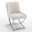 Chaise d'appoint rembourrée en velours Elian-101444862-122883345